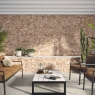 Living Room with Manhattan Cotto Coating 31x56 (Box 1.21m2)