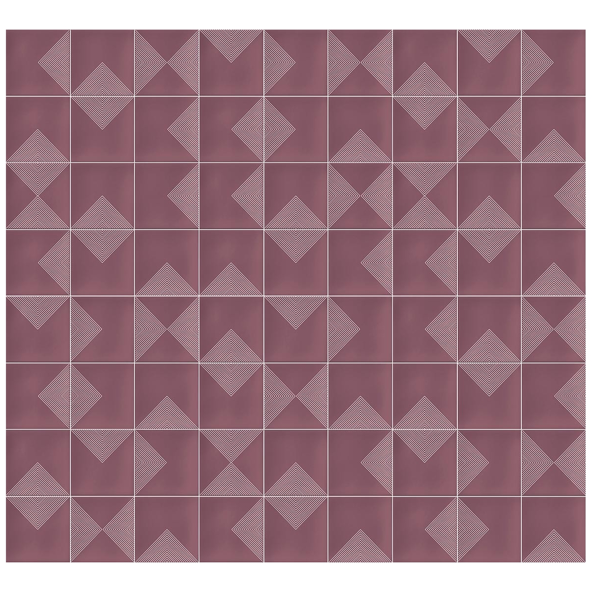 Meguro marsala revêtement en pâte blanche