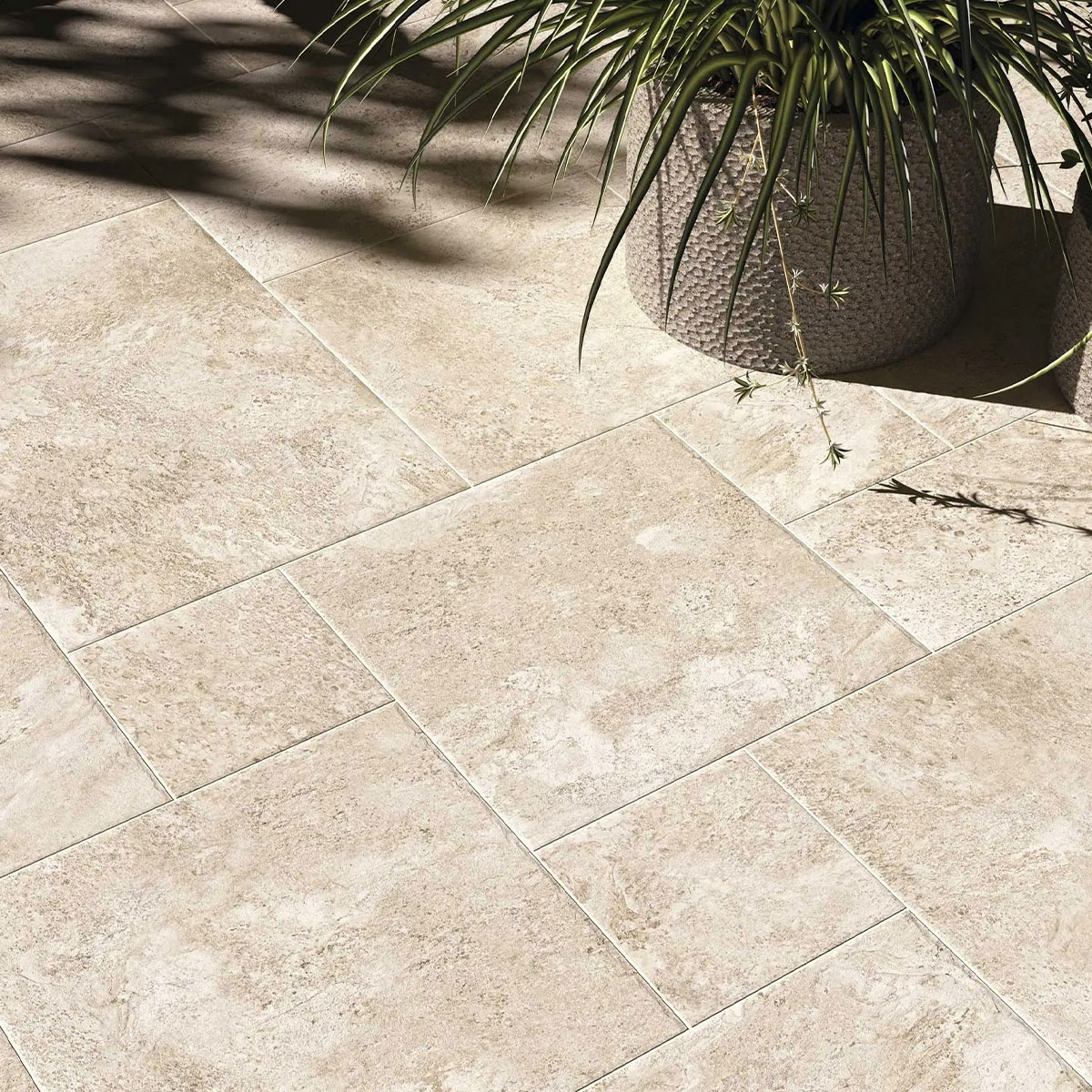 Extérieur avec chaussée modulaire multiformat Houston (Boîte 0,87 m2)