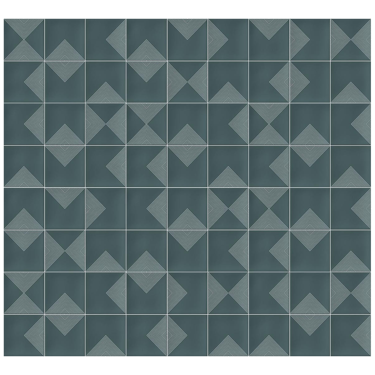 Meguro turquoise white paste coating