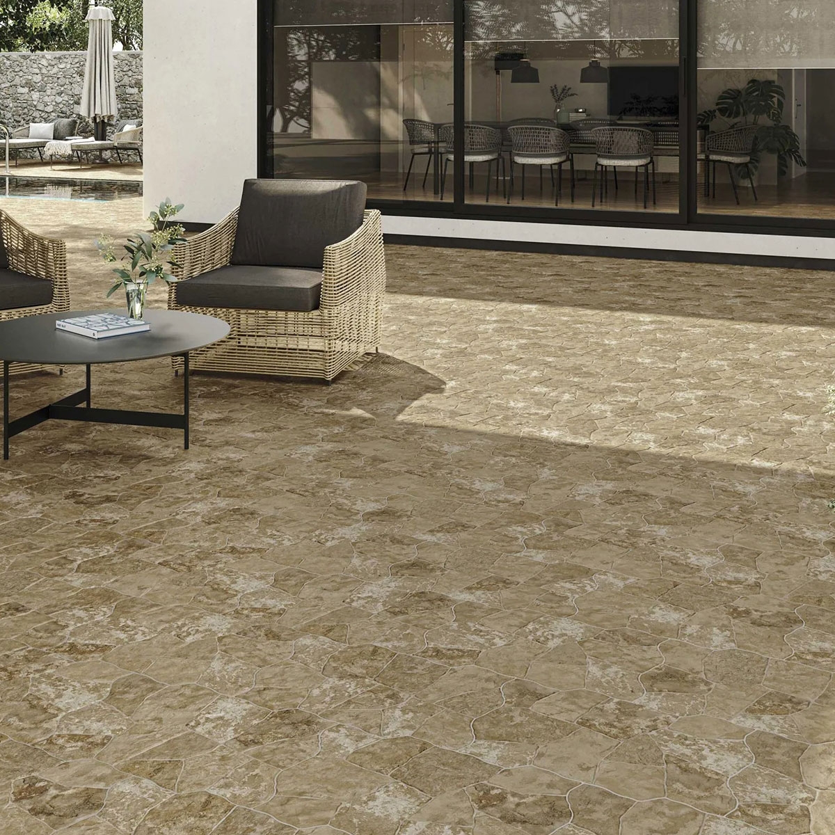 Exterior with Nebraska Terra Non-slip Pavement 40x62