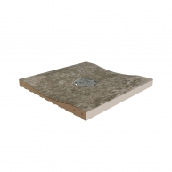 Canaleta 205 Pietro Grey 24,4x24,4x2,4 (Caja 6 pieza)