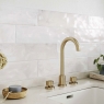 Cuisine avec revêtement Zilij White 15x45