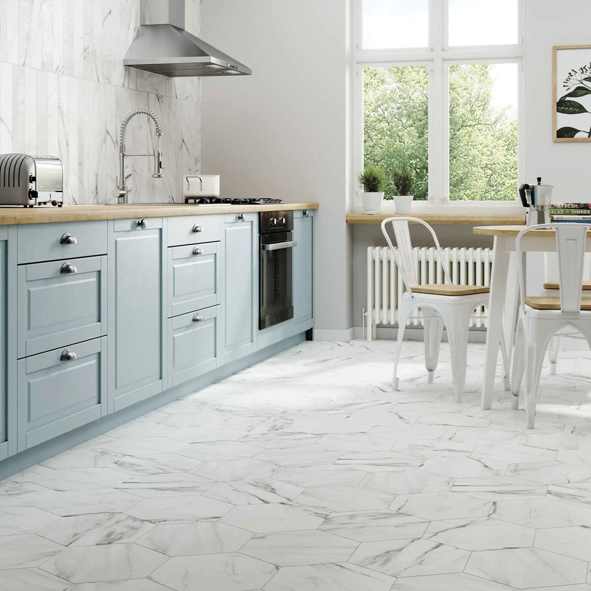 Cuisine Venato Hexagon Enduite 28,5x33 (Boîte 1 m2)