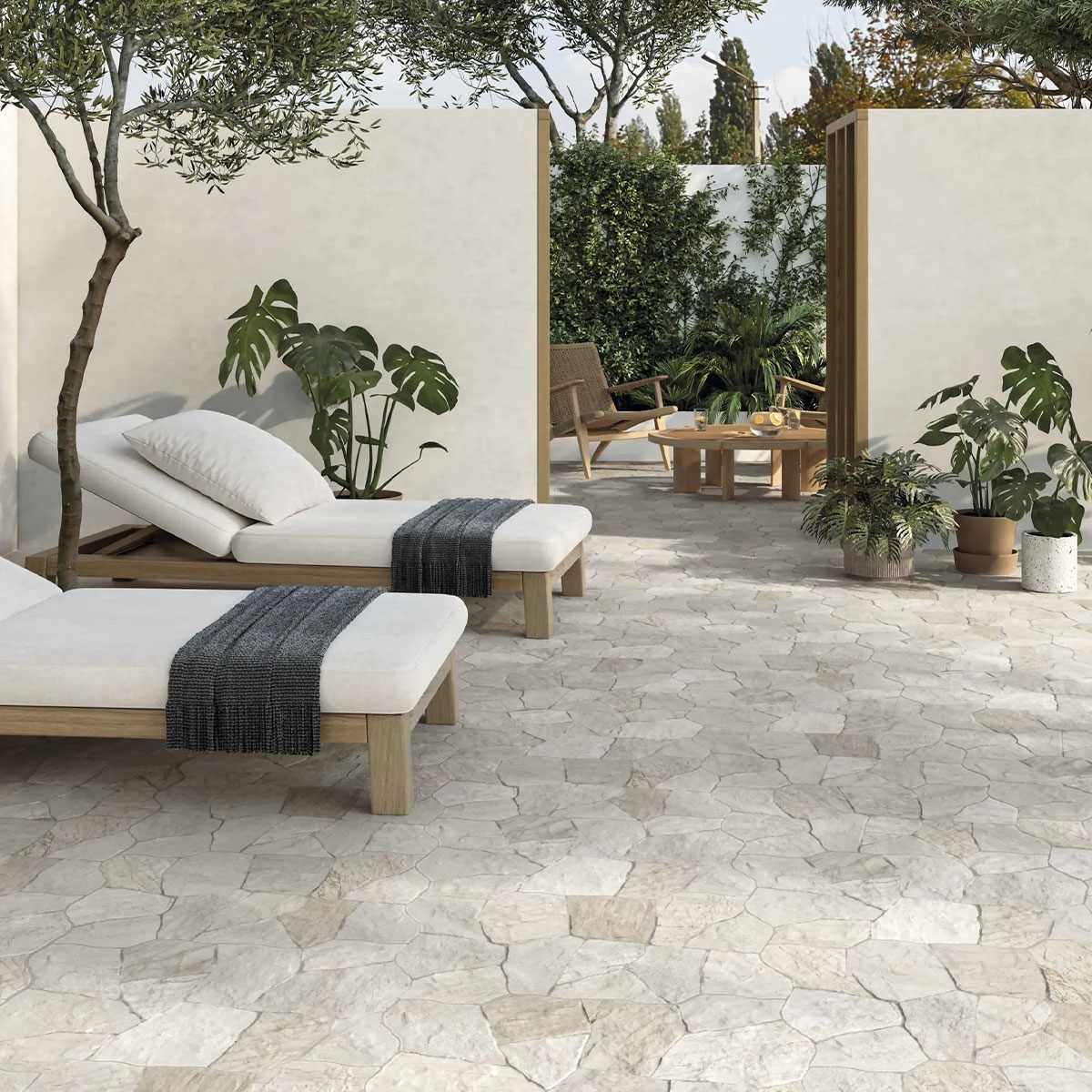 Exterior with Utah Non-slip pavement 40x62 (Box 1m2)