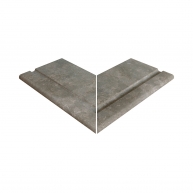 Outer Corner 665 Mistery Blue Stone 62,6x62,6x2,6 (Box 1 Stück)