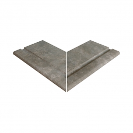 Canto Exterior 665 Mistery Blue Stone 62,6x62,6x2,6 (Caixa 1 peça)