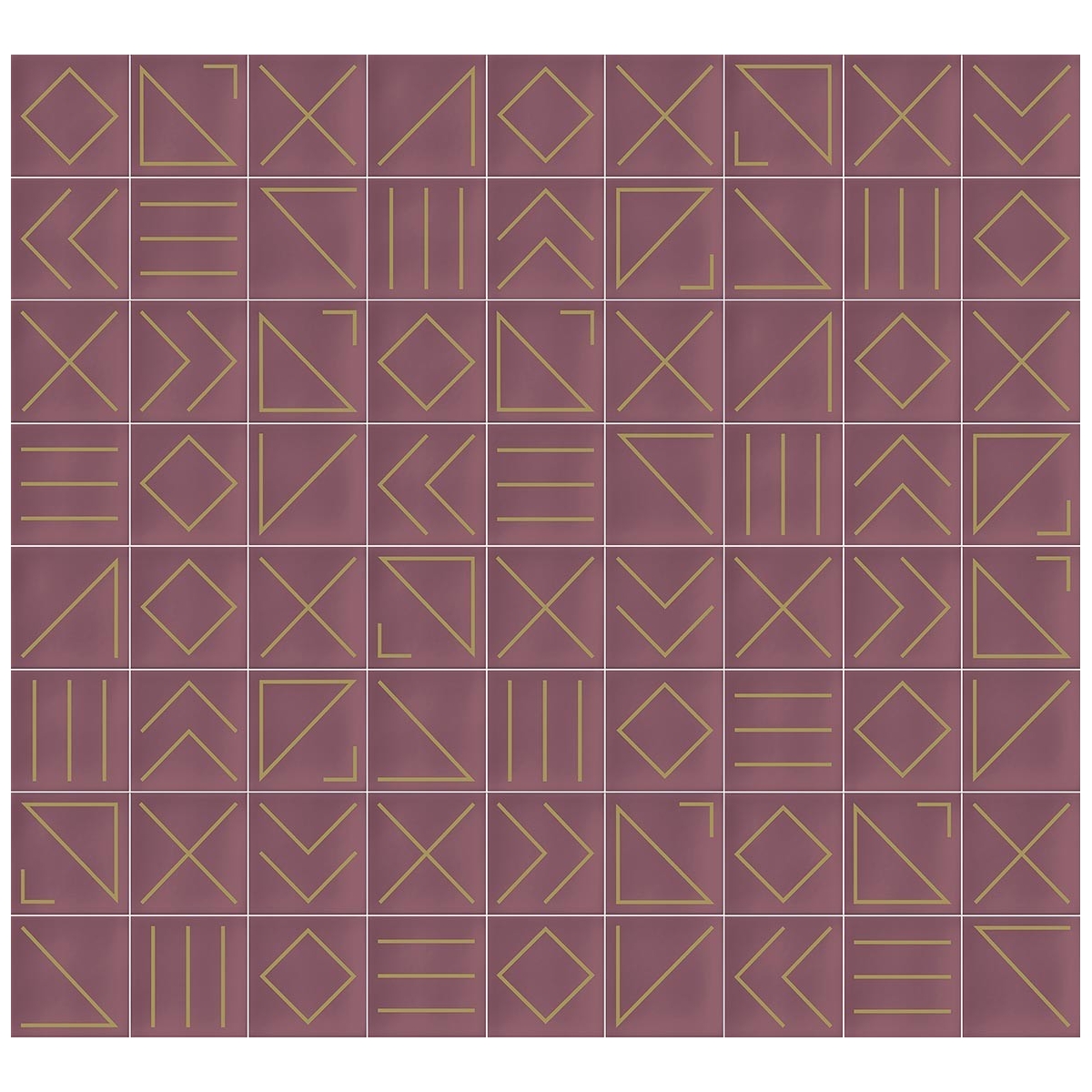 Revestimento de pasta branca Nagano marsala