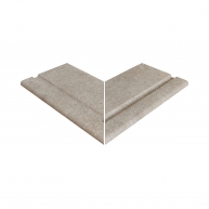 Canto Exterior 665 Cinzento Mistério 62,6x62,6x2,6 (Caixa 1 peça)