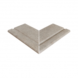 Coin extérieur 665 Gris mystère 62,6x62,6x2,6 (Boîte 1 pièce)