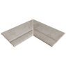Esquina Interior 664 Mistery Grey 62,6x62,6x2,6 (Caja 1 pieza)