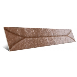 Foto de Terramater Cotto Struttura 3d Losanga Lux 9.1x37.5 cm (Caja 0.75 m2)