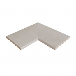 Esquina de Piscina Zen EI3 Mistery White 62,6x62,6x2,6 (Caja 1 pieza)