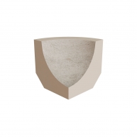 Interior Corner 114 Mystery Grey 4x4 (Price per piece)