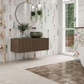 Badezimmer mit Imagine Taupe-Verkleidung 6x25