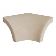 Rinconera Exterior Liso 117 Mistery Sand 4x4 (Precio por pieza)