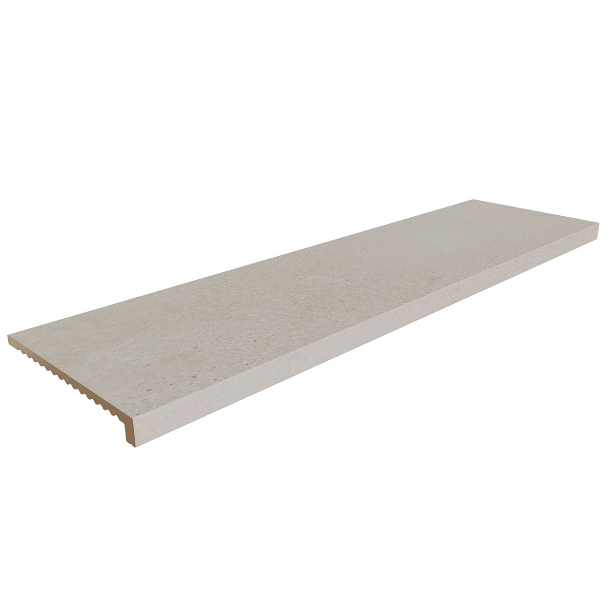 Straight Non-Slip Pool Edge L98 Mistery White 97,9x31,7x3,8 (Preço por peça)