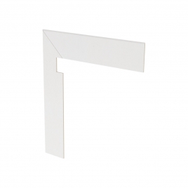 Foto de ZLI Iconic White Stilt Block 36.5x30x7 (Preço por peça)