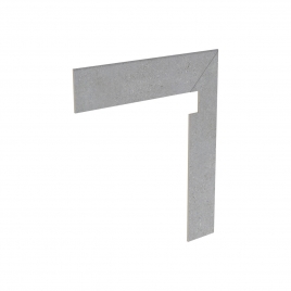 ZLD Iconic Grey Stilt Block 36.5x30x7 (Prix par pièce)