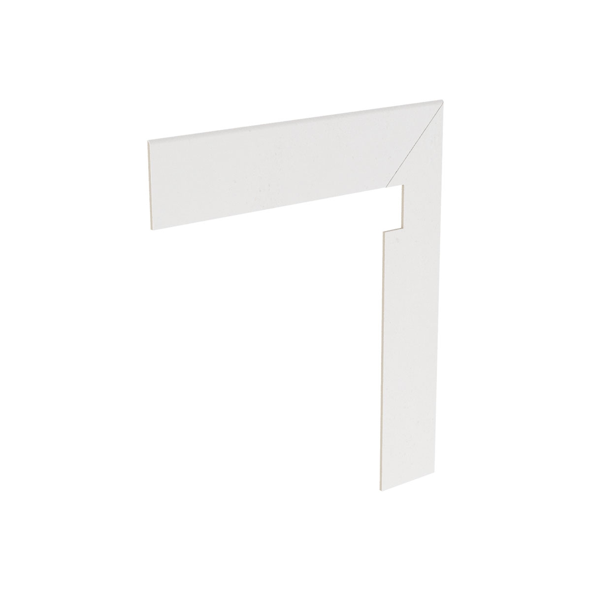 ZLD Iconic White Stilt Block 36.5x30x7 (Price per piece)