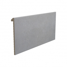 J62 Ikonische graue Überlauffliese 62,6x31x3,8 (Box 4 Stück)