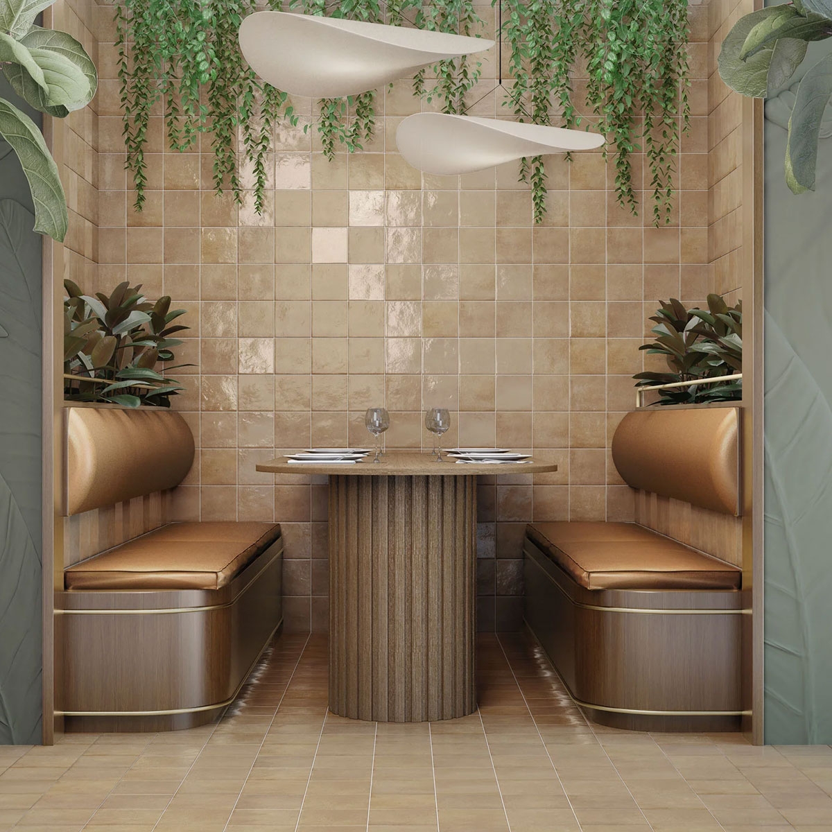 Intérieur avec revêtement Imagine Cotto Matte 15x15