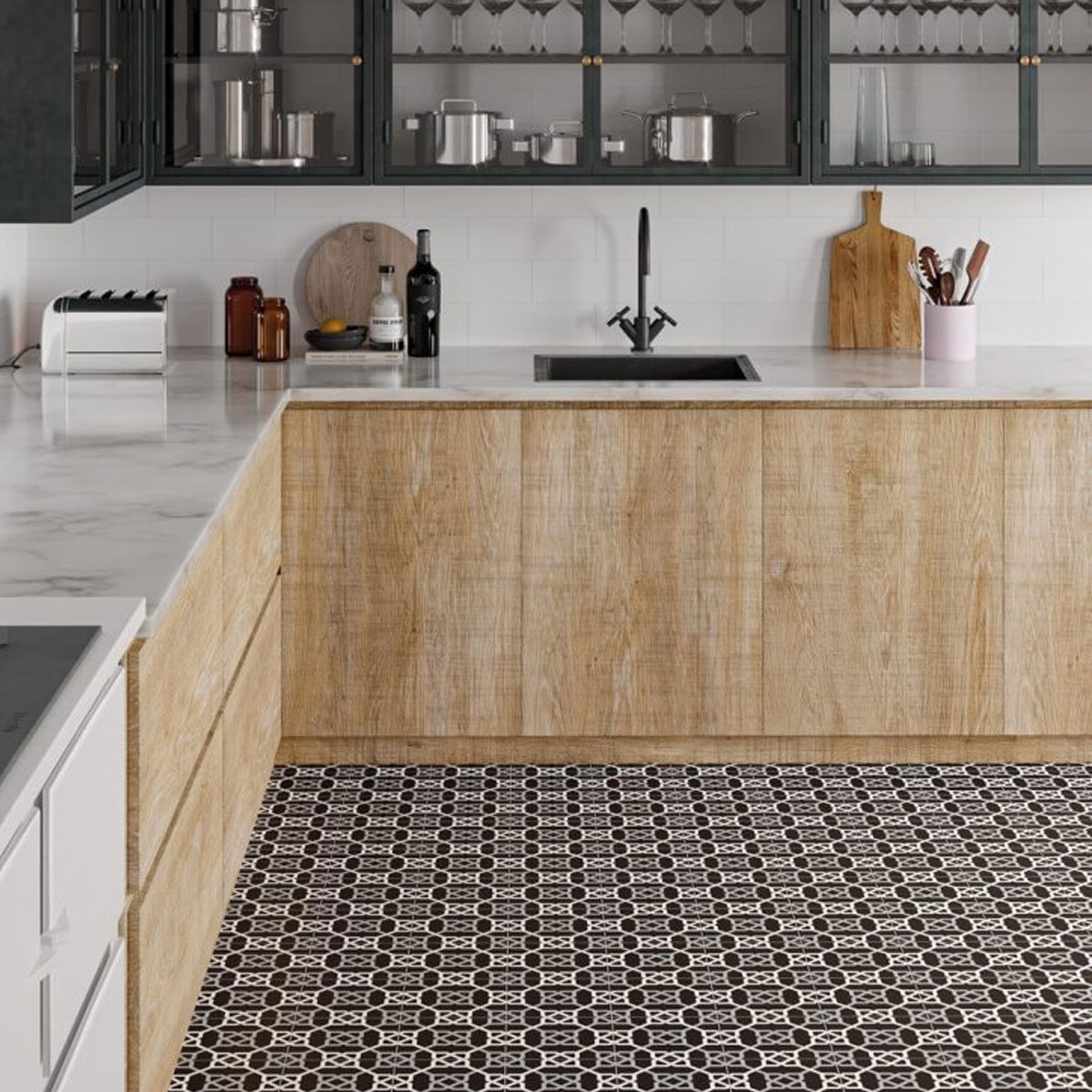 Cuisine Nautic Black 33.15x33.15