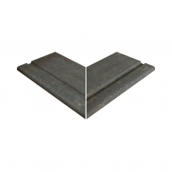 Outer Corner 665 Pietro Dark 62,6x62,6x2,6 (Boîte 1 pièce)