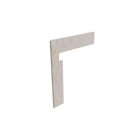 ZLI Pietro Weißer Stelzenblock 36,5x30x7 (Schachtel mit 20 Teilen)