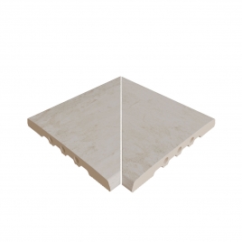 Flex 245EF Pietro White Grill 26,6x26,6x2,2 (Box 4 Stück)