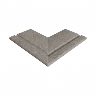 Outer Corner 665 Serena Nero 62,6x62,6x2,6 (Boîte 1 pièce)