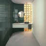 Wallpaper environment with Waikiki Black-B 23x33.5