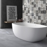 Badezimmer mit Austral Gray Pavement 60×120