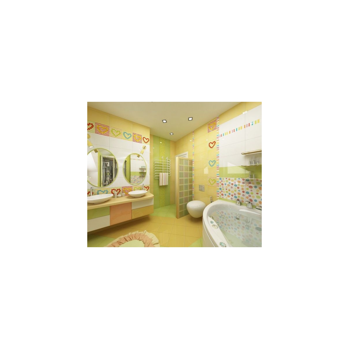 Pamesa Cerámicas Agatha Amarelo 25x50 (caixa)