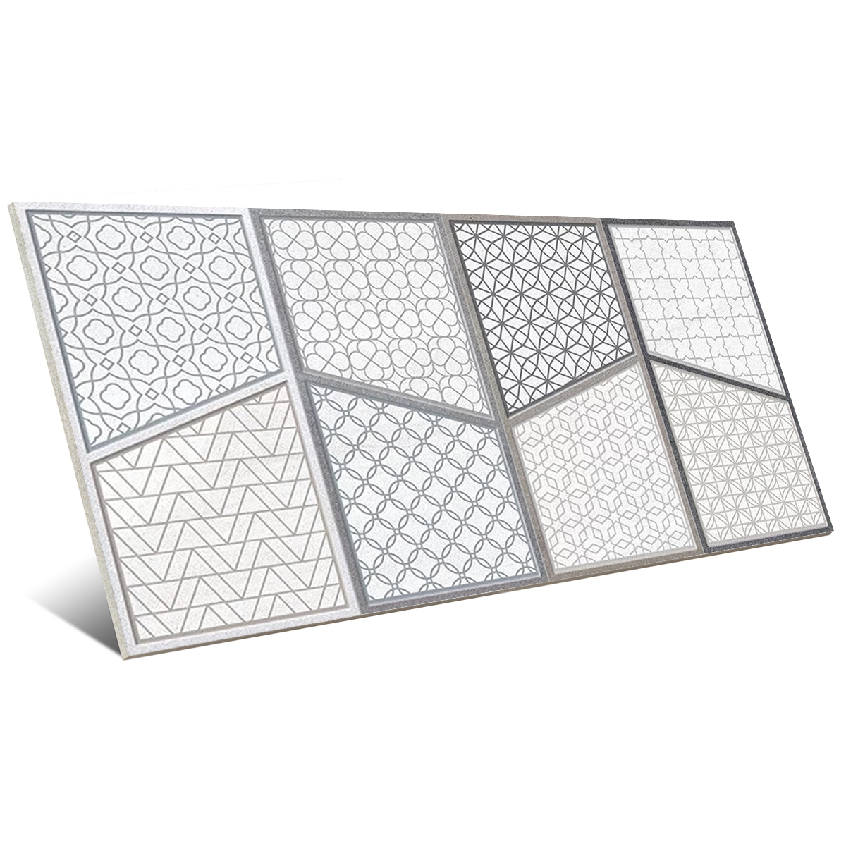 Austral Ornato Gris 32×62,5 (Caja 1m2)