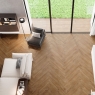 Exterior com pavimento antiderrapante Irati Honey 20x120