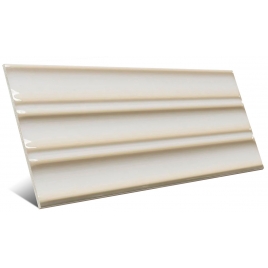 Fayenza Ceinture Blanc Profond 6.2x12.5 (Boîte 0.438m2)