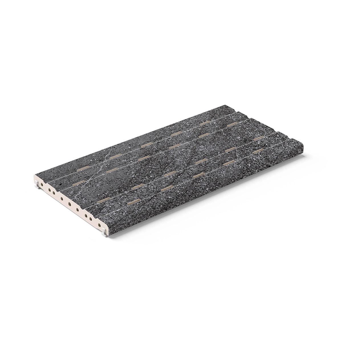 Rejilla de Drenaje Antideslizante RJ25 Volcanic Lava 24,5x50x2,2 (Precio por caja)