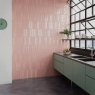 Interior con Revestimiento Grace O Blush Brillo 7,5x30