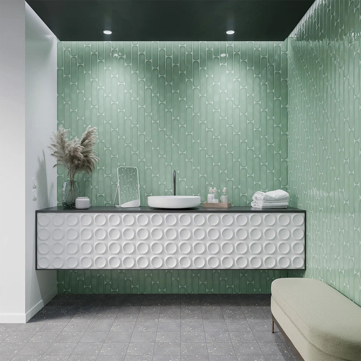 Grace O Sage Shine 7,5x30 (Box 0,444 m²)
