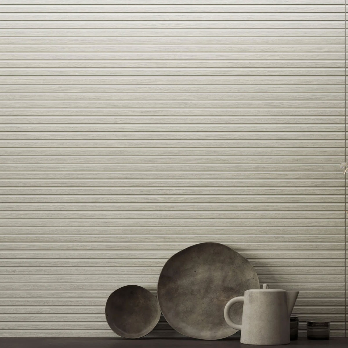 Ambiente con revestimiento Osaka White 60x120