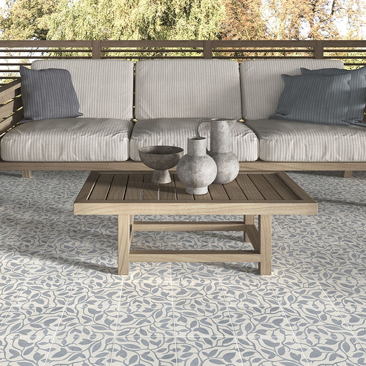 Exterior con Pavimento Blue Water Decor Blue Five 20x20