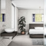 Ambiente con revestimiento Baño con revestimiento Q Scott White 31x98
