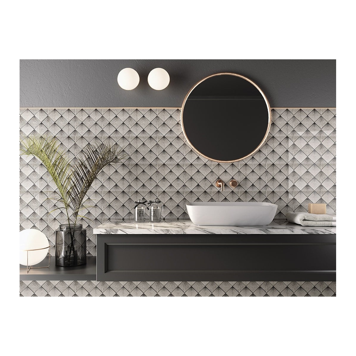 Gatsby 20x20 (m2) - Colección Art Deco Trends de Mainzu - Marca Mainzu