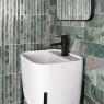 Baño con Revestimiento Chloe Emerald 10x30