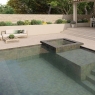 Piscina con Revestimiento Lagoon Green 15x15
