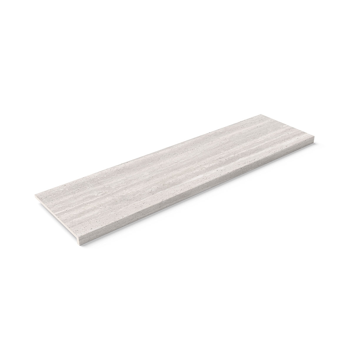 Peldaño Recto Veincut Basalt 33x120 (caja 2 pieza)