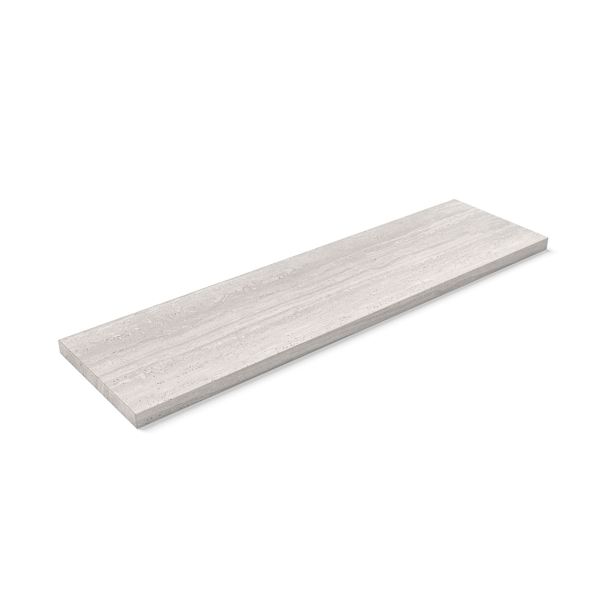 Peldaño Recto Tapa Veincut Basalt 33x120 (Caja 1 pieza)