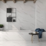 Baño con Revestimiento Asaro Blanco 30x90