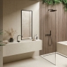 Baño con pavimento Somport Sand Antideslizante 120x120